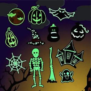 2025 Venta caliente que brilla <span class=keywords><strong>en</strong></span> la oscuridad Encantos de zapatos de Halloween personalizados para decoraciones de zapatos Nueva llegada - Product Image 3