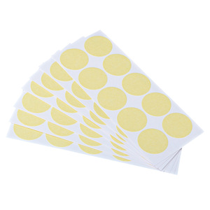 High Temperature Masking Tape Yellow 0.15mm Round Stickers For PCB Automotive Painting Protection - Product Image 1