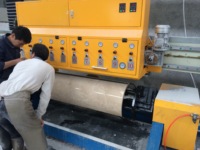 Machine à polir de haute qualité XianDa APM-350-2000-10 pour le marbre, moteur 350-2000 mm, diamètre de traitement 10 pièces