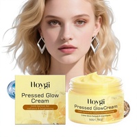 HOYGI Golden Apricot Brightening 50g Enrichi en extrait d'amande, soigne en douceur les peaux délicates, hydrate et illumine