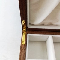 Charnières latérales en laiton personnalisées à 90 degrés, charnières en métal pour boîte à bijoux, charnières en forme de L, charnières en quadrant pour accessoires de boîte cadeau en bois