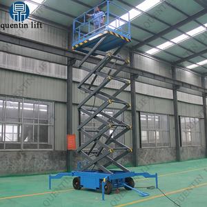 4 mètres 6m 8m 15m Batterie hydraulique mobile Remorque <span class=keywords><strong>Table</strong></span> élévatrice électrique à ciseaux - Product Image 4