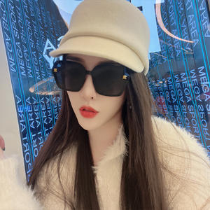 <span class=keywords><strong>Gafas</strong></span> Mujer Versión Coreana de marea <span class=keywords><strong>Gafas</strong></span> de sol Nuevas <span class=keywords><strong>gafas</strong></span> de sol en línea Celebrity Gradient Wind Face Ojos pequeños - Product Image 4