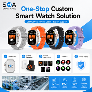 Fornitura all'Ingrosso di Smartwatch Ultra Design Personalizzati con Chiamate Bluetooth, Monitoraggio <span class=keywords><strong>Frequenza</strong></span> <span class=keywords><strong>Cardiaca</strong></span> e Sonno, Impermeabili IP67 per Distributori - Product Image 6