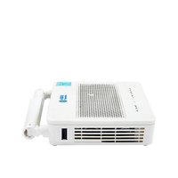 Digunakan HS8546V5 GPON XPON EPON ONU 4GE + 1TEL + 2USB + WIFI dengan dual-band WIFI FTTH versi Universal bekerja pada semua OLT