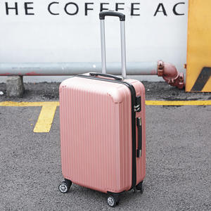 Valise unisexe durable 20 pouces, couleur unie, avec fermeture éclair et roulettes pivotantes à 360 degrés pour voyage, modèle Mother Box - Product Image 4