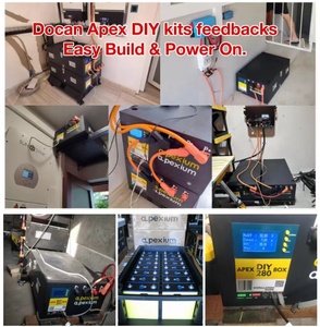 Docan JK EU chúng tôi 15KW 16S 280ah 302ah 304ah 320ah 48V LiFePO4 hộp pin 280 Bộ dụng cụ tự làm JK pb2a16s20p biến tần BMS kim loại bao vây - Product Image 6