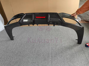 ชุดกันชนหลังสไตล์ TK สำหรับ8-Series 840i G14,กันชนหลังพร้อมไฟ LED ชุดบอดี้กันชนหน้าขอบด้านข้างสปอยเลอร์ด้านหลัง - Product Image 4