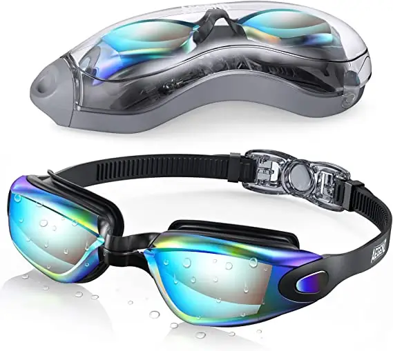 Profession eller Erwachsener Kein Auslaufen Anti-Fog UV-Schutz Brillen schutz Wettbewerb Racing Schwimm brille Schwimm brille