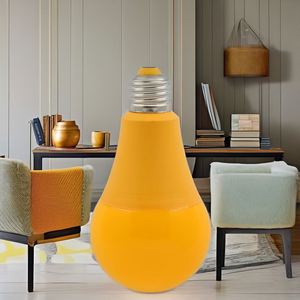 Bombillas LED Amarillas para Atrapar Insectos HoneyFly A60 110-220V 9W E27, Repelente de Mosquitos Espectral, Seguro Físicamente, Luz Naranja Inofensiva - Product Image 4