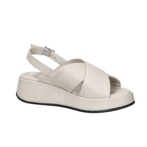 Sandalias de Plataforma con Cuña para Mujer, Color Crema, Talla 39, Tacón de 4.5 cm - Product Image 2