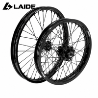 Ensemble de roues à rayons noires KKE 21/18 pouces, 1.6x21 avant, 1.85x18 arrière, jantes en aluminium pour moto électrique Sur Ron Light Bee X, tout-terrain