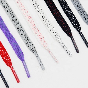 Lacets de chaussures Olian Fit AF <span class=keywords><strong>Air</strong></span>-<span class=keywords><strong>Force</strong></span> <span class=keywords><strong>One</strong></span> avec transfert thermique, logo personnalisé imprimé, points, design tendance, lacets plats Jor-dans - Product Image 2