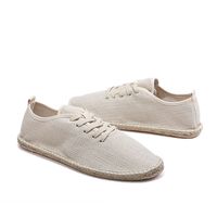 Espadrilles décontractées en toile pour hommes et femmes, de haute qualité, vente en gros, 2020