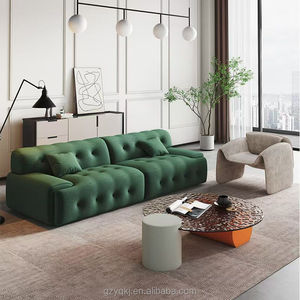 Canapé en tissu Roch Castle minimaliste moderne et design italien, ensemble extensible pour petit salon avec rangée droite célèbre sur Internet - Product Image 3