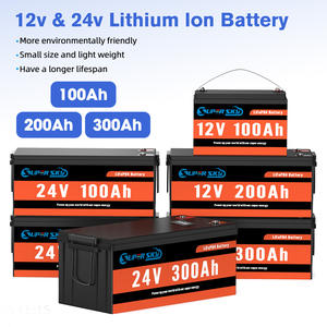 12V 100ah Ciclo profundo Lifepo4 Paquete de batería 24V 200ah Solar Lifepo4 Batería de iones de litio Paquetes con Bms - Product Image 3