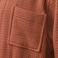 Peignoir de luxe pour hôtel et spa, en tissu gaufré, lavable en machine, avec col châle, pour femmes, idéal après la bain, fourni par l'usine
