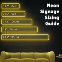 Enseigne néon LED personnalisée avec logo sur mesure pour décoration murale de mariage et de fête, idéale pour le dropshipping