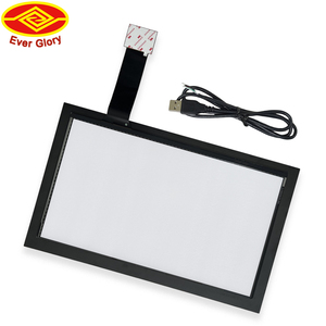 Yüksek çözünürlüklü 19 inç 16:10 kapasitif PCAP temperli cam dokunmatik ekran paneli IP65 su geçirmez ön EETI şeffaf OLED COF - Product Image 2