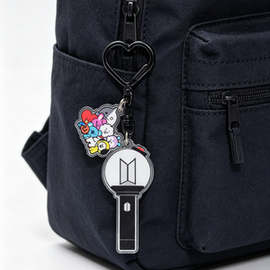 Nuovi Portachiavi in Acrilico dei Bangtan Boys, Merchandise per Fan del World Tour, Simpatici Ciondoli per Borse e Regali Souvenir - Product Image 2
