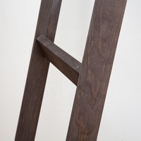 Décoration d'intérieur : Étagère échelle décorative en bois à 5 niveaux, personnalisable, pour couvertures, édredons et serviettes, support inclinable pour couvertures