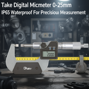 Micromètre numérique 0-25 mm IP65 étanche pour une mesure de précision - Product Image 3