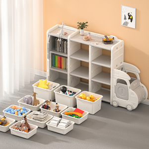 Organisateurs de jouets multicouches domestiques et <span class=keywords><strong>casier</strong></span> de rangement armoire à jouets armoire de Classification Rack armoire de rangement de jouets - Product Image 4