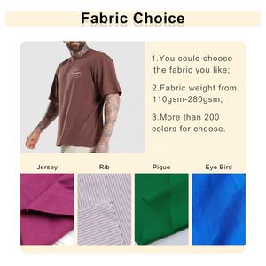เสื้อแนวสตรีทผ้าฝ้ายสำหรับผู้ชายเสื้อออกกำลังกายแขนสั้นแบบปกติระบายอากาศได้ดีเสื้อเชิร์ตแนวสปอร์ตออกแบบได้ตามต้องการโลโก้ได้ตามต้องการ - Product Image 2