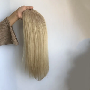 Emeda cá lưới ren lưới tích hợp tóc nổi bật tóc mảnh lụa cơ sở Topper cho phụ nữ - Product Image 2