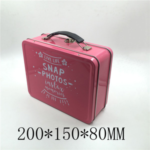 Custom Tinplate Rectangular Handcarry Box Handheld Iron Storage Case For Home Emergency Use - Product Image 2