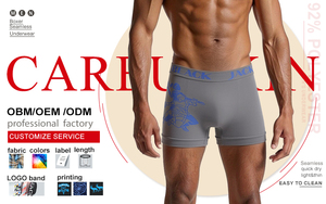 Calzoncillos <span class=keywords><strong>Boxer</strong></span> para Hombre con Estampado de Jugador Deportivo, Letras <span class=keywords><strong>BLACK</strong></span> <span class=keywords><strong>JACK</strong></span>, Cintura Elástica, Ropa Interior Suave y Elástica para Uso Diario, Colores Variados - Product Image 6