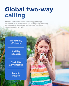 Talkie-walkie 4G avec GPS pour enfants et étudiants, suivi en temps réel avec fonction SOS - Product Image 5