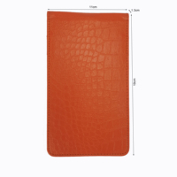 Cover Yardagebook in pelle sintetica con modello di coccodrillo all'ingrosso nuovo Design personalizzato