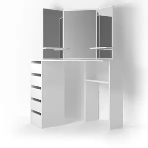 2021 Thiết Kế Mới Sử Dụng Nhà Phong Cách Đơn Giản Phòng Ngủ Khá Có Thể Gập Lại Dresser