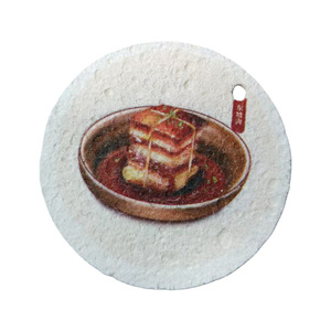 Paño de Cocina Absorbente Comprimido de Pulpa de Madera con Forma de Flor, Paquete de 3 con Diseños Aleatorios - Product Image 2
