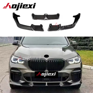 Labbro Paraurti Anteriore in Fibra di Carbonio Stile LD per BMW G05 <span class=keywords><strong>X5</strong></span> Pre Lci 2018-2022, Splitter Anteriore, Kit Carrozzeria - Product Image 1