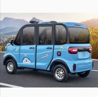 Coche Eléctrico Personalizado de 4 Ruedas, Vehículo Eléctrico Cerrado, Vehículo de Nueva Energía, Mini Coche Eléctrico de 4 Ruedas, Coches Pequeños para Adultos