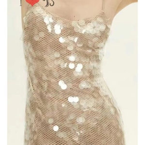 Tissu <span class=keywords><strong>en</strong></span> dentelle à paillettes <span class=keywords><strong>or</strong></span> champagne, <span class=keywords><strong>prix</strong></span> d'usine Blinglace, broderie <span class=keywords><strong>en</strong></span> dentelle à paillettes pour fête - Product Image 1