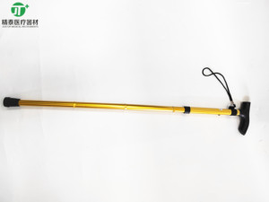 Bon marché <span class=keywords><strong>Bâton</strong></span> <span class=keywords><strong>de</strong></span> <span class=keywords><strong>marche</strong></span> <span class=keywords><strong>télescopique</strong></span> à quatre sections, réglable et pliable en aluminium, antidérapant pour vieil homme - Product Image 3