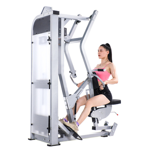 เครื่องฝึกความแข็งแรงแบบพายเรือ คุณภาพสูง อุปกรณ์ออกกำลังกายแบบ Pin Loaded Prime Seated Row Iso Lateral สำหรับเชิงพาณิชย์ รุ่น WD-HX608 INDUSTRY LEA - Product Image 3