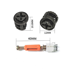 Conector de Panel 3 en 1 Minifix para Muebles, Aleación de Zinc Fundida a Presión, Excéntrico - Product Image 2