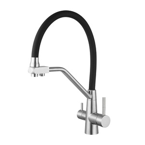 304 in acciaio inox classico Design moderno <span class=keywords><strong>rubinetto</strong></span> universale lavello <span class=keywords><strong>rubinetto</strong></span> di depurazione dell'<span class=keywords><strong>acqua</strong></span> calda/fredda per il lavaggio delle verdure - Product Image 5