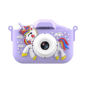 Cámara para Selfies para Niños, Cámara Digital Infantil <span class=keywords><strong>de</strong></span> Doble Lente con Lente Gran Angular, Cámara <span class=keywords><strong>de</strong></span> Juguete con Fotos y Videos HD para Regalos - Product Image 1