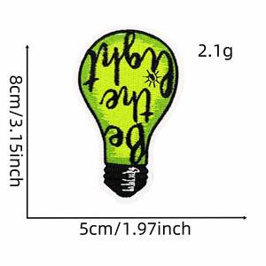 Patch brodé thermocollant 'Faith I love Jesus Church Cross Peace dove' pour la décoration de vêtements et de chapeaux - Product Image 5