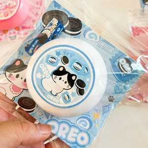 Jouet à presser anti-stress <span class=keywords><strong>Oreo</strong></span> fluide à rebond lent, jouet à presser anti-stress ours en plastique, bonbon en plastique - Product Image 1