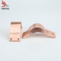 Barre plate flexible en cuivre laminée, 0.1mm/0.2mm, livraison gratuite