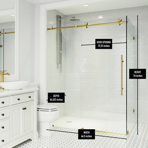 Promotion à prix réduit : Cabine de <span class=keywords><strong>douche</strong></span> articulée de marque privée Foshan pour salle de bain, vente en gros - Product Image 3