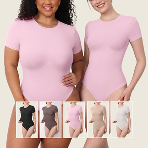 Vêtements de haute qualité sans couture culotte une pièce mince bout à bout taille haute vêtements de forme intégrale pour femmes - Product Image 1