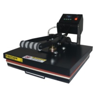 Presse à chaud manuelle haute pression 15*15 pouces pour transfert DTF sur T-shirt, équipement d'impression par sublimation
