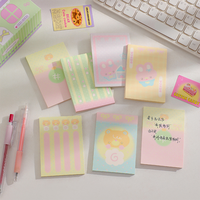 Bloc-notes adhésif en papier kraft personnalisé, créatif, avec feuilles détachables, 60 feuilles pour la papeterie